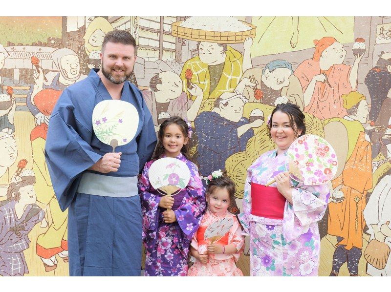 [Dotonbori, Osaka] Kimono photo in Dotonboriの紹介画像