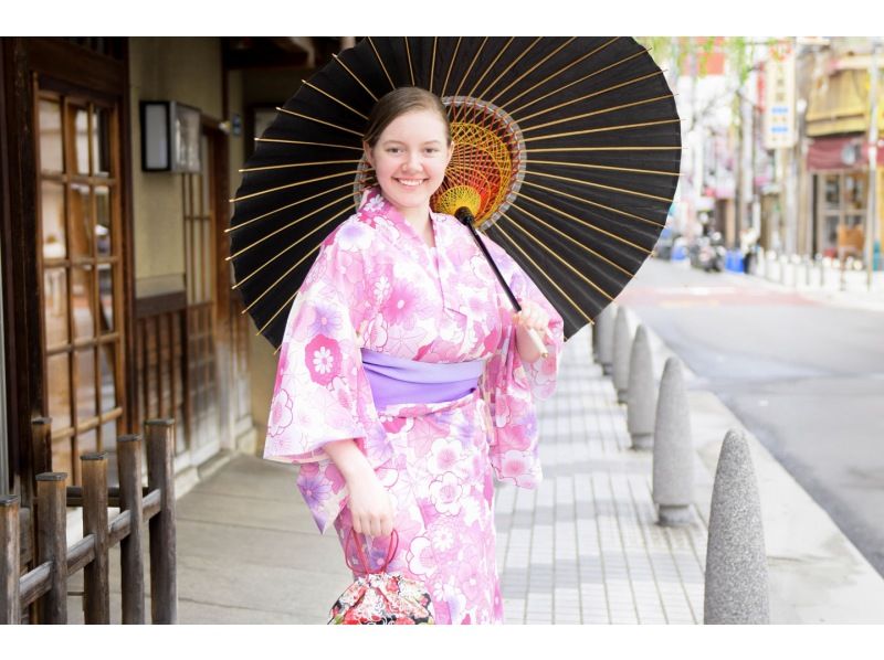 [Osaka, Shinsaibashi] Outdoor photography in kimonoの紹介画像
