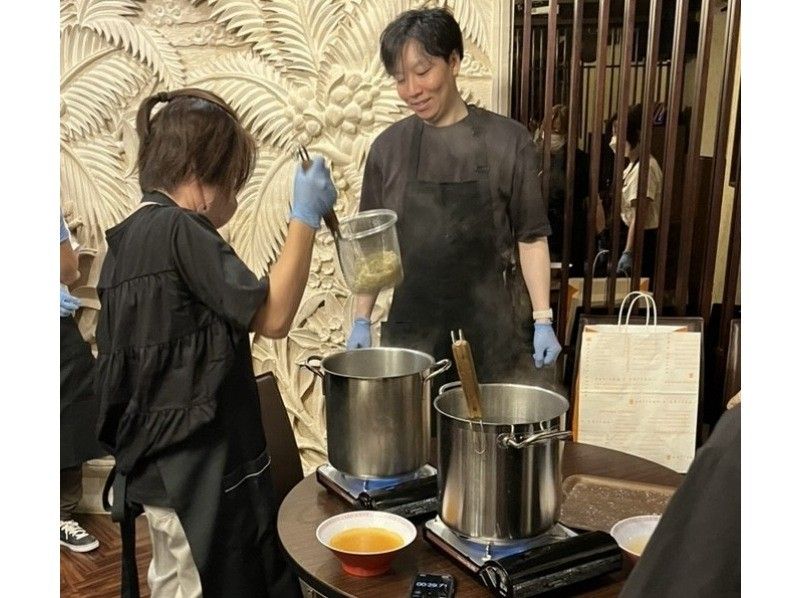 [Tokyo, Akihabara] Make the best bowl of ramen with your own hands! Authentic ramen making experience, 5 minutes from the station (souvenir included)の紹介画像