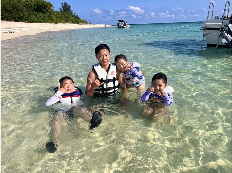 ♦︎Family discount plan♦︎【2 hours of unlimited play】With a dedicated childcare worker!! Marine tube for children☆Banana boat☆Snorkeling☆A plan that will satisfy the whole family♪の紹介画像