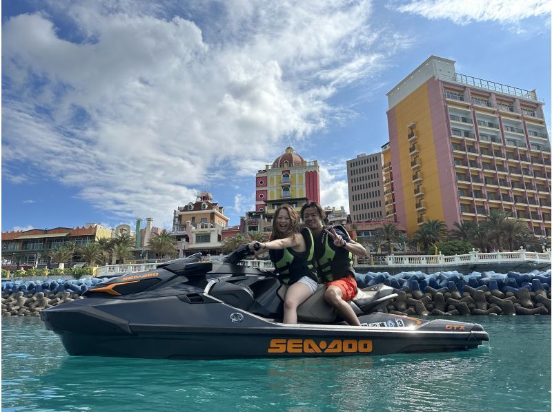 【沖縄・那覇・宜野湾】当日予約OK！『2種プラン♪』バナナボートやジェットスキーなど最新の乗り物を当日現地でチョイス！の紹介画像