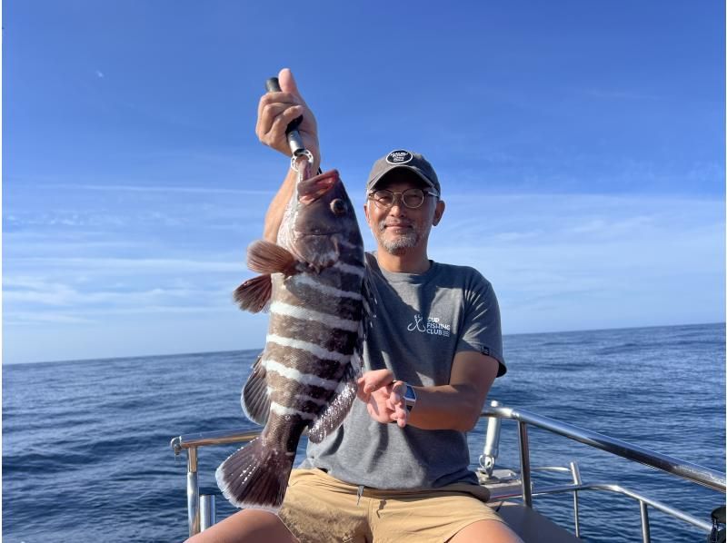 [千葉/勝浦]用魚餌釣紅鯛魚、青魚等大魚吧！遊輪船釣魚體驗！歡迎初學者！共享計劃の紹介画像