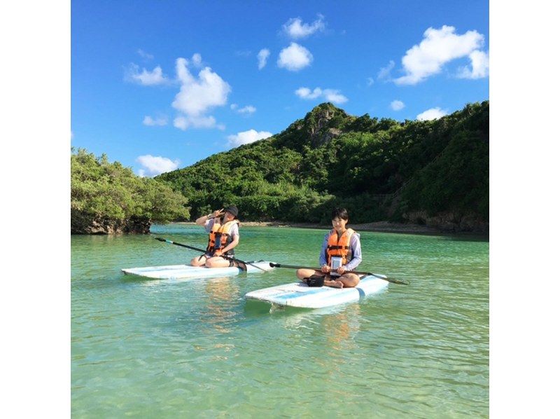 New Year's limited plan! [Okinawa, Miyakojima] Enjoyable even for beginners! 60-minute SUP experience course! (Explanation of experience and photo shoot included)の紹介画像