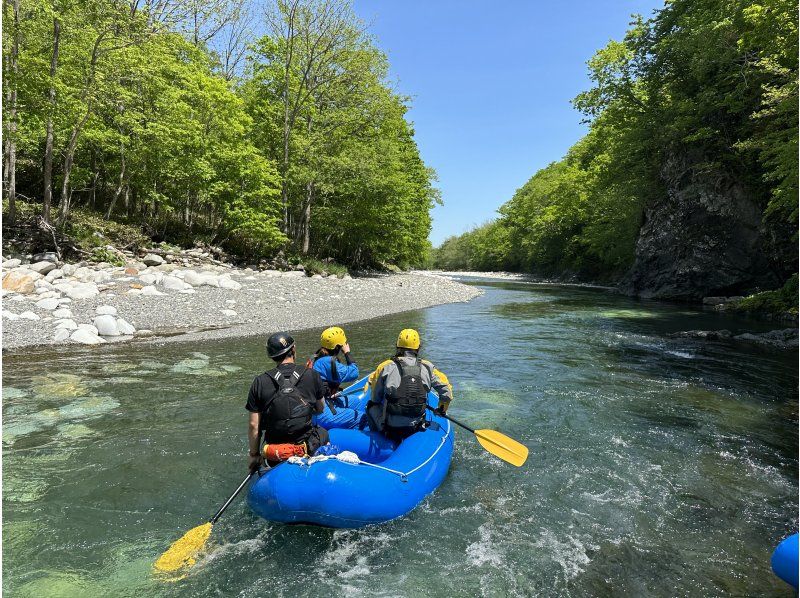 【北海道/大树町】私人漂流河川游玩体验～在日本排名第一的清澈溪流中享受漂流的乐趣！の紹介画像