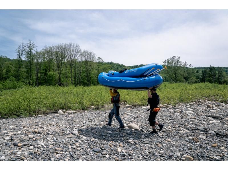 [Hokkaido, Taiki Town] 3-hour private tour ★ Enjoy rafting on the Nubinai River, a fierce yet beautiful source! [Experience available for 1 person!]の紹介画像