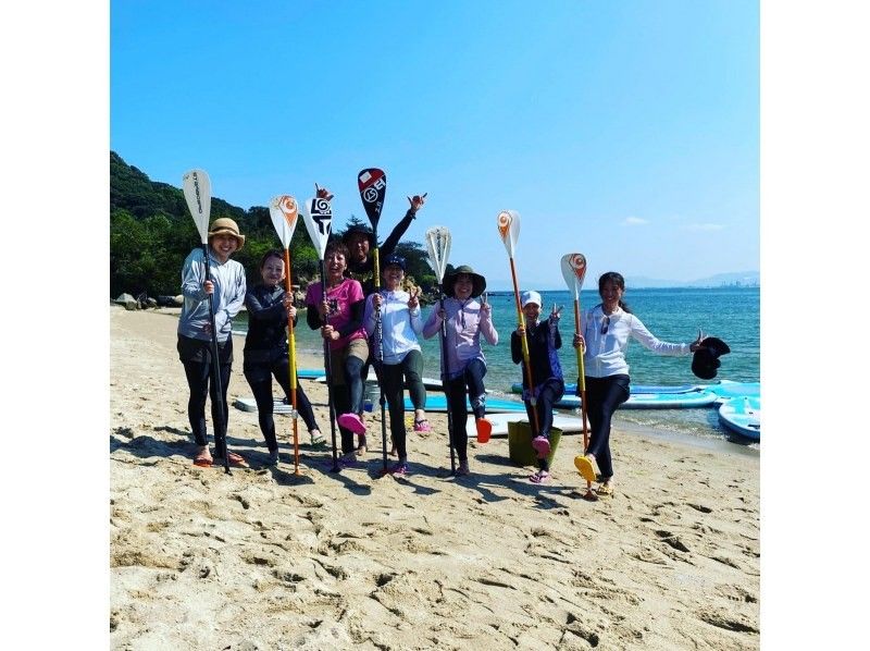 [Hiroshima/Miyajima] Ocean Garden's one-day SUP Pilates tour - especially recommended for women (Saturdays, Sundays, holidays, weekdays)の紹介画像