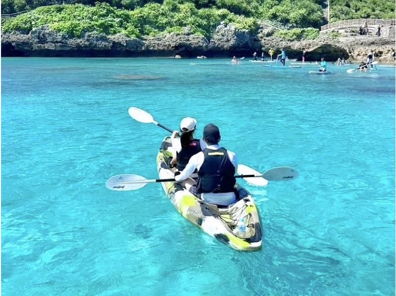 【宮古島/半日】★SNS映え間違いなし★宮古ブルーで絶景ビーチカヌー！★人気アクティビティ★写真プレゼント！★初心者大歓迎！の紹介画像