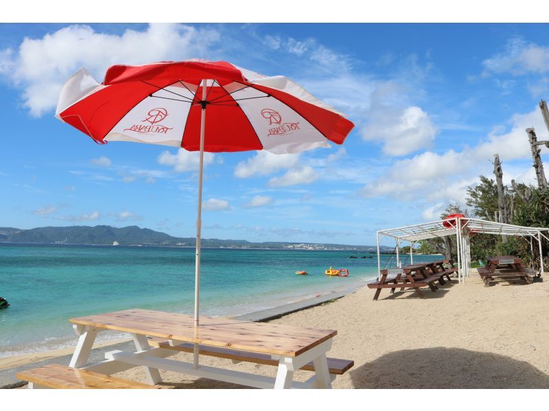 【沖繩最低價】名護市的絕美海灘！可選擇海上+浮輪租賃*家庭⭕️の紹介画像