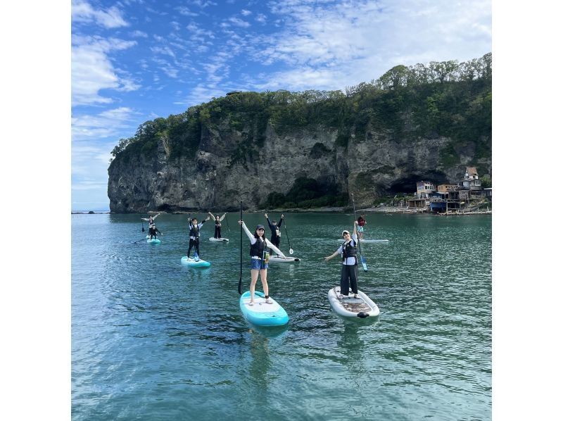 【北海道・積丹】積丹ブルーでSUP体験！クリアSUP有り！ GoPro・ドローン撮影無料！初心者・女性歓迎！