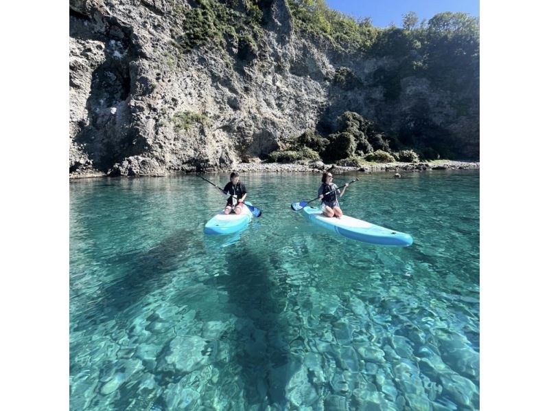 【北海道・積丹】積丹ブルーでSUP体験！クリアSUP有り！ GoPro・ドローン撮影無料！初心者・女性歓迎！