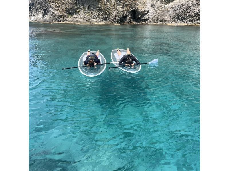 【北海道・積丹】積丹ブルーでSUP体験！クリアSUP有り！ GoPro・ドローン撮影無料！初心者・女性歓迎！