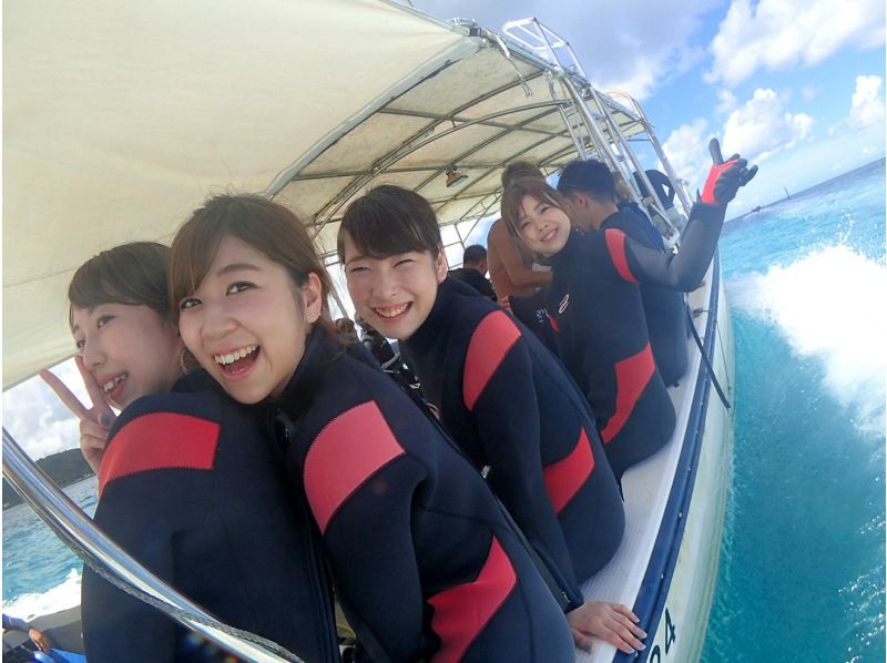 [Okinawa] Blue cave of Onna village Snorkeling+ Bear Para Experience Diving Set planの紹介画像