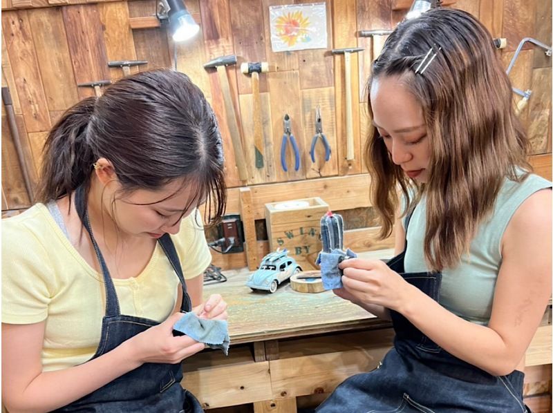 [Kyoto・Shijo] Make a ring and accessories using scraps from a single coin!