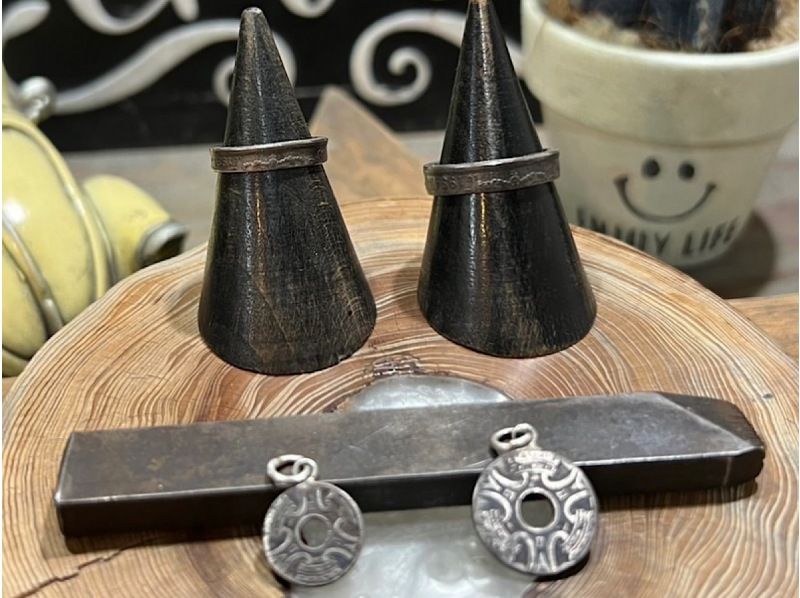 [Kyoto・Shijo] Make a ring and accessories using scraps from a single coin!