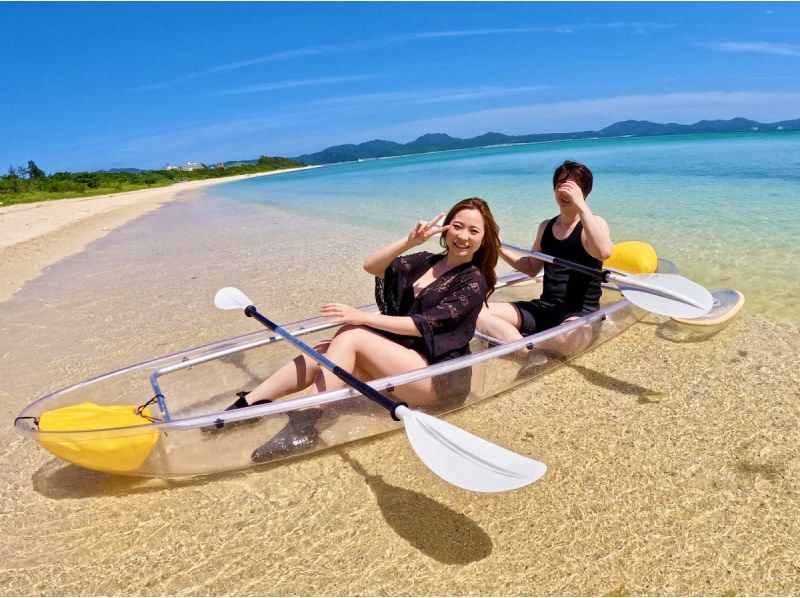 [Motobu] Clear kayak experience! Drone aerial photography included + unlimited photo opportunities! Create the best memories in Okinawa!!の紹介画像