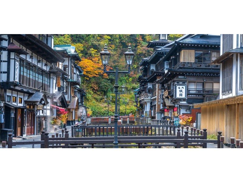 [Yamagata] For 2 people! Day trip to the temple in the sky "Yamadera" and  "Ginzan Onsen" 