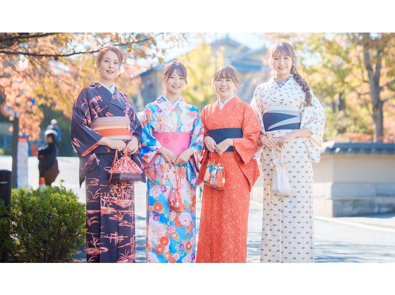 【京都・清水寺】＊レディースプラン 着物・浴衣レンタル＊ ヘアセット込み☆ 人気観光地、高台寺・清水寺も近くです♪の紹介画像