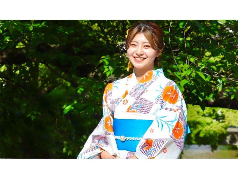 [Kyoto/Kiyomizu-dera] *Ladies plan kimono/yukata rental* Hair set included ☆ Popular tourist destinations, Kodai-ji and Kiyomizu-dera are also nearby ♪の紹介画像