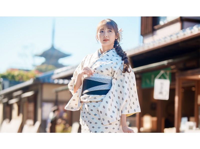 [Kyoto/Kiyomizu-dera] *Ladies plan kimono/yukata rental* Hair set included ☆ Popular tourist destinations, Kodai-ji and Kiyomizu-dera are also nearby ♪の紹介画像