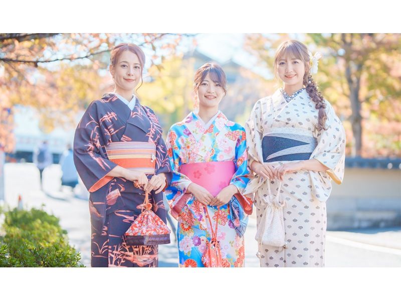 [Kyoto/Kiyomizu-dera] *Ladies plan kimono/yukata rental* Hair set included ☆ Popular tourist destinations, Kodai-ji and Kiyomizu-dera are also nearby ♪の紹介画像