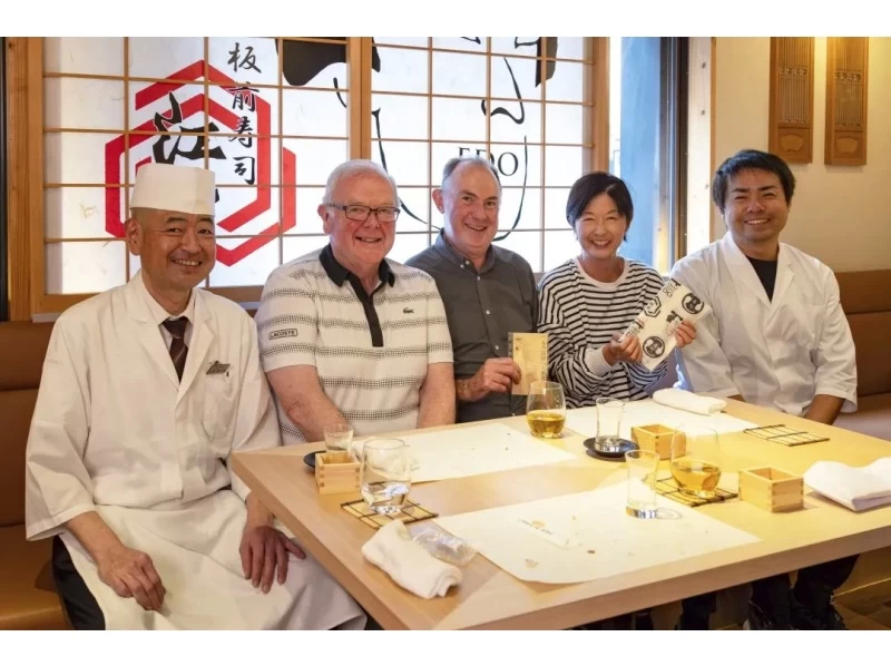 【Tokyo】Professional Sushi Chef Experience in Tokyoの紹介画像
