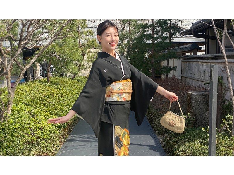 [Kyoto, Kiyomizu-dera Temple] *Rent a black formal kimono and easily dress up for formal events* Popular tourist destinations, Kodai-ji Temple and Kiyomizu-dera Temple are also nearby♪の紹介画像