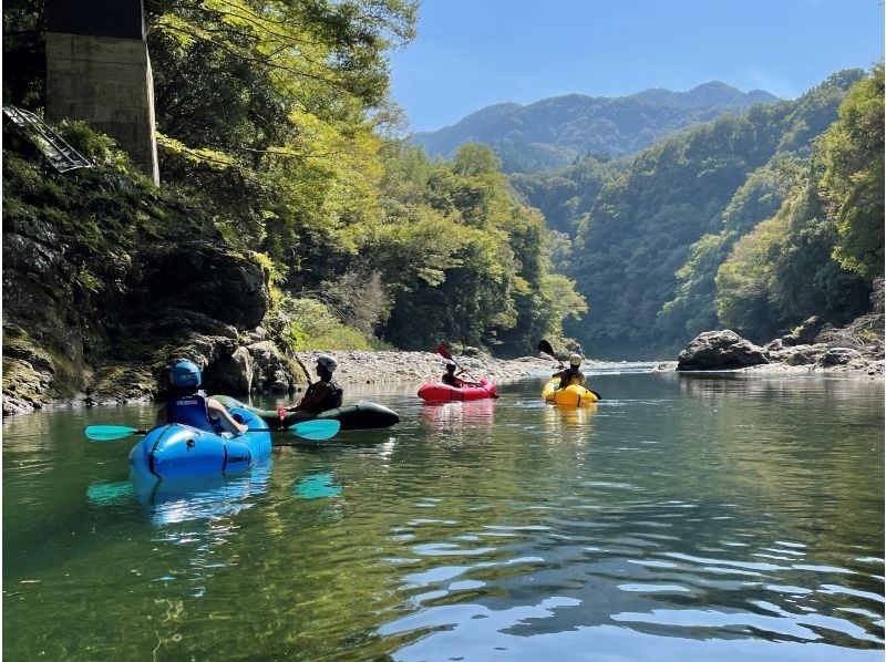 [Tokyo, Okutama/Ome] 0 minutes walk from the station! Enjoy the great outdoors of Okutama with a packraft!の紹介画像