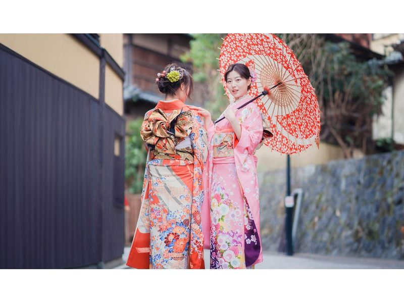 [Kyoto, Kiyomizu-dera Temple] * Furisode rental | Add a touch of glamour to your graduation ceremony or coming-of-age ceremony * Popular tourist destinations, Kodai-ji Temple and Kiyomizu-dera Temple are also nearby ♪の紹介画像