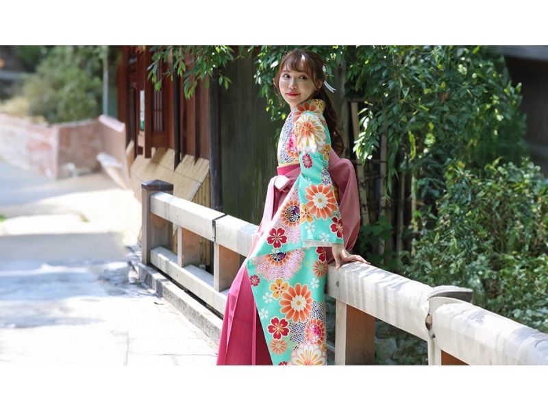 [Kyoto, Kiyomizu-dera Temple] *Ladies' haori and hakama rental service, also suitable for graduation ceremonies, coming-of-age ceremonies, and other special occasions * Popular tourist destinations, Kodai-ji Temple and Kiyomizu-dera Temple are also nearby ♪の紹介画像