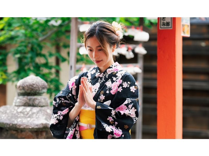 【京都・清水寺】＊浴衣レンタルプラン＊ 人気観光地、高台寺・清水寺も近くです♪の紹介画像