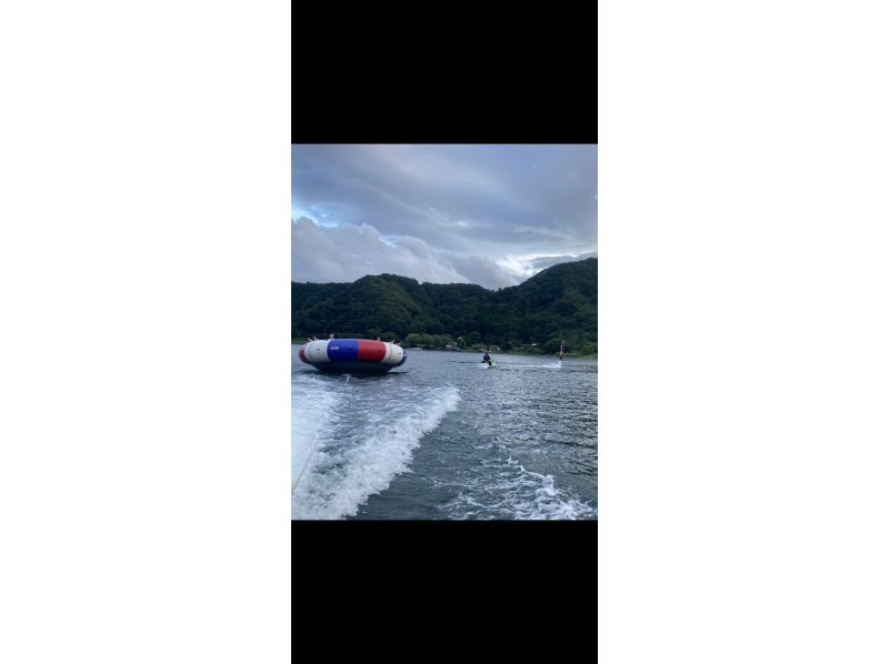[Yamanashi, Lake Kawaguchi] A new sensation! Hurricane Boatの紹介画像