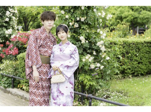 【鎌倉・小町通り】10:00~16:00までのお好きなお時間にご来店でOK!ヘアセット付き浴衣レンタルプラン 【鎌倉・小町通り】10:00~16:00までのお好きなお時間にご来店でOK!ヘアセット付き浴衣レンタルプラン