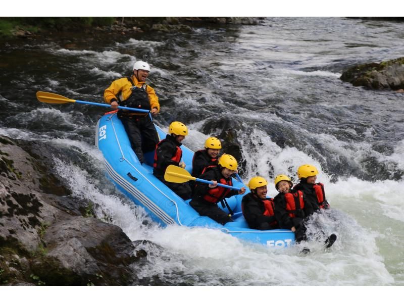 [Hokkaido, Minamifurano] Minamifurano Rafting Tour / Free Photo Day ♪ Shisoraputi River