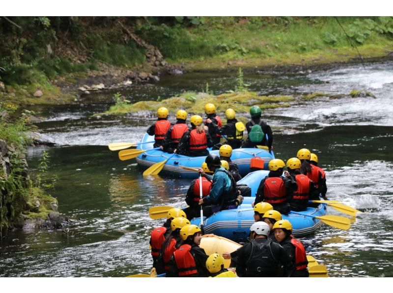 [Hokkaido, Minamifurano] Minamifurano Rafting Tour / Free Photo Day ♪ Shisoraputi River