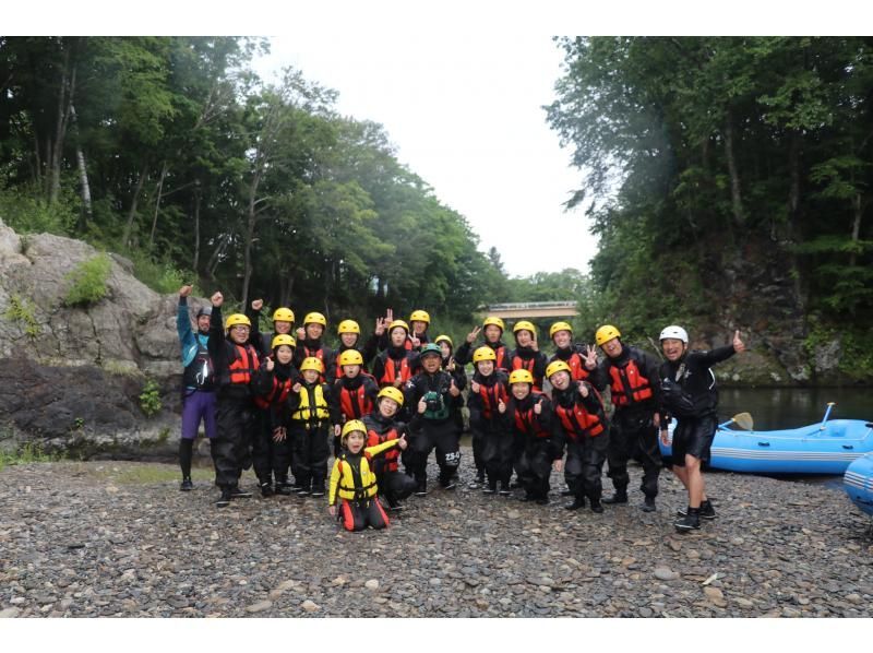 [Hokkaido, Minamifurano] Minamifurano Rafting Tour / Free Photo Day ♪ Shisoraputi River