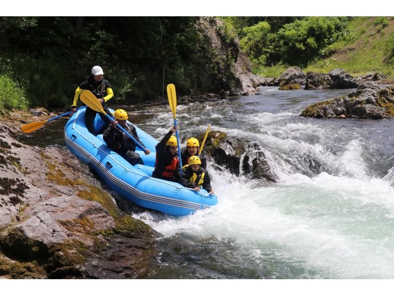 [Hokkaido, Minamifurano] Minamifurano Rafting Tour / Free Photo Day ♪ Shisoraputi River