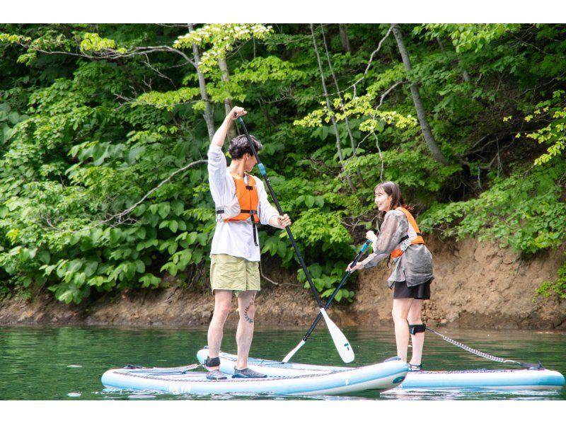 【北海道・定山渓さっぽろ湖】札幌の大自然でアウトドアリフレッシュ♪ 女性やカップル、ご家族に人気の紹介画像