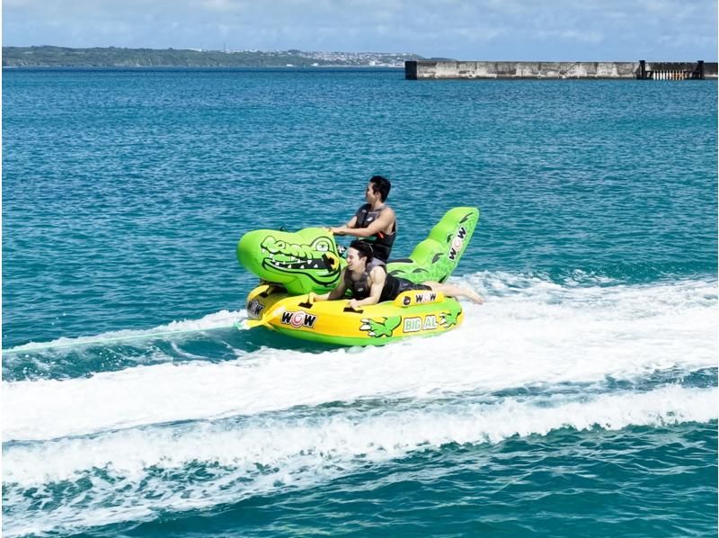 宮古島・ウェイクボード】サーフィンのようにジェットスキーで引っ張る