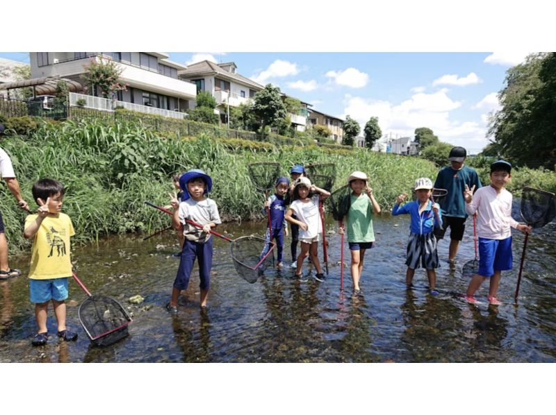 【東京・調布】通年開催、東京の河川、野川の生態系食物連鎖を深く学1日、捕獲体験もの紹介画像