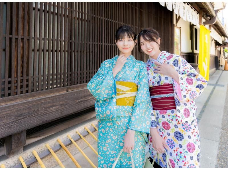 "SALE!" [Kyoto, Uji] Kimono and yukata complete rental plan Popular lace kimonos and pure silk kimonos available ♪ Near long-established Uji matcha sweets shop and Tale of Genji Museumの紹介画像