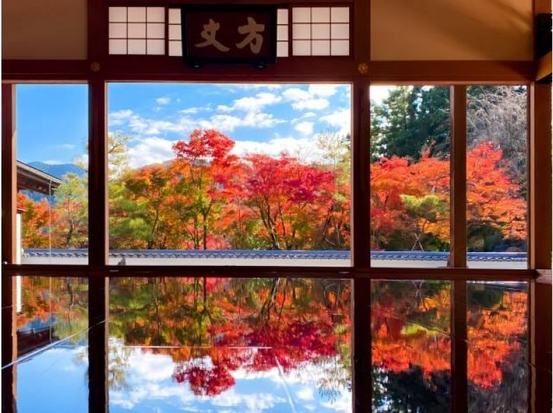 【東京発・群馬】紅葉の渓谷鉄道と宝徳寺床もみじ旅【029029-1422】の紹介画像