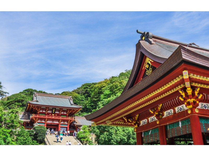 【神奈川・鎌倉】東京発！鎌倉大仏、鶴岡八幡宮、江ノ島日帰りツアーの紹介画像