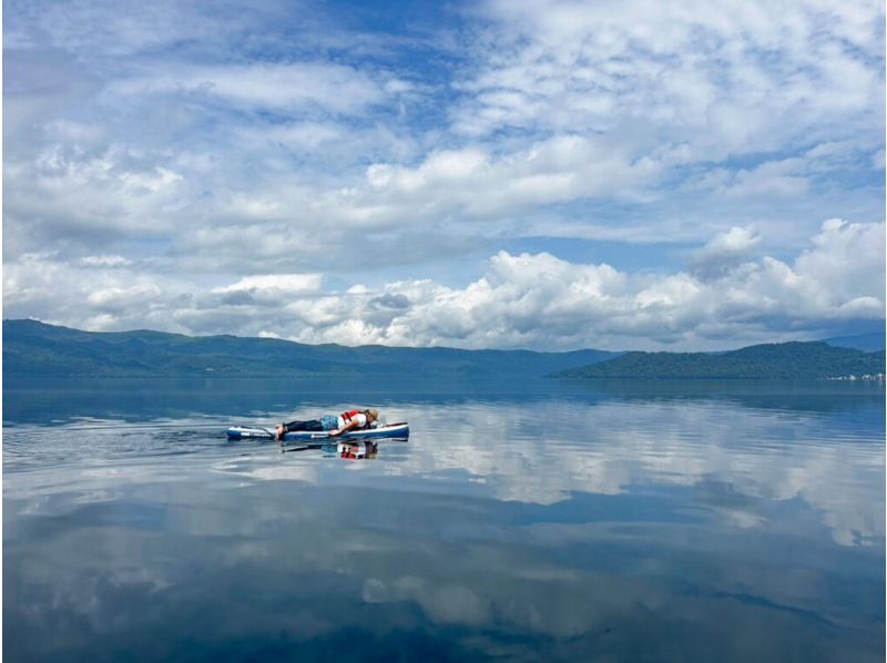 【北海道・ 屈斜路】日本最大のカルデラ湖で屈斜路湖和琴半島SUPツアーの紹介画像