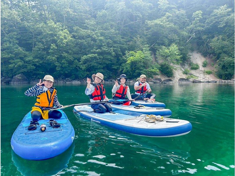 【北海道・ 屈斜路】日本最大のカルデラ湖で屈斜路湖和琴半島SUPツアーの紹介画像