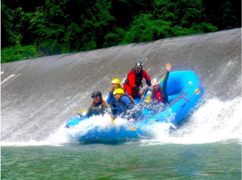 [Gunma, Minakami, Tone River] Half-day rafting tour (Photos, GoPro video, Hot spring ticket include)