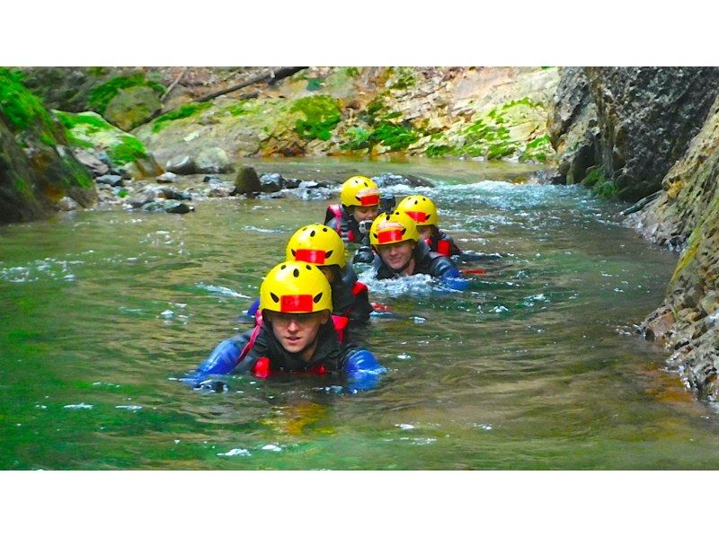 SALE!! [Gunma, Minakami] <The most popular course! Fox> Hot spring ticket included! Canyoning half-day tour (free tour photo)の紹介画像