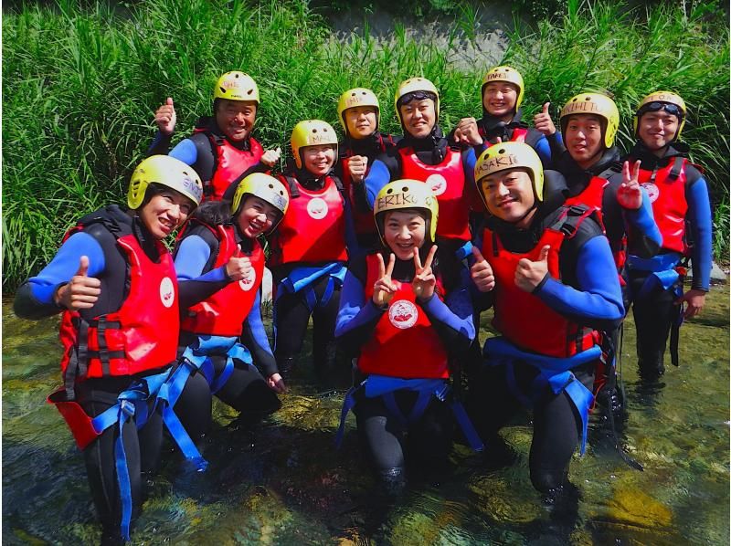 [Gunma, Minakami, Tone River] Half-day canyoning tour (tour photo, hot spring ticket included! )