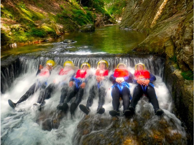 [Gunma, Minakami, Tone River] Half-day canyoning tour (tour photo, hot spring ticket included! )