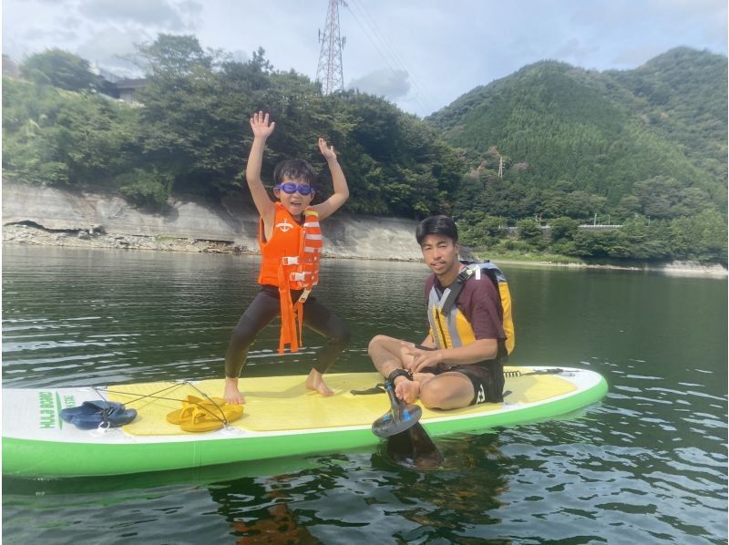 [Kanagawa, Ashigara, Lake Tanzawa] Groups of 7-8 people Private SUP tour to deep mountains!