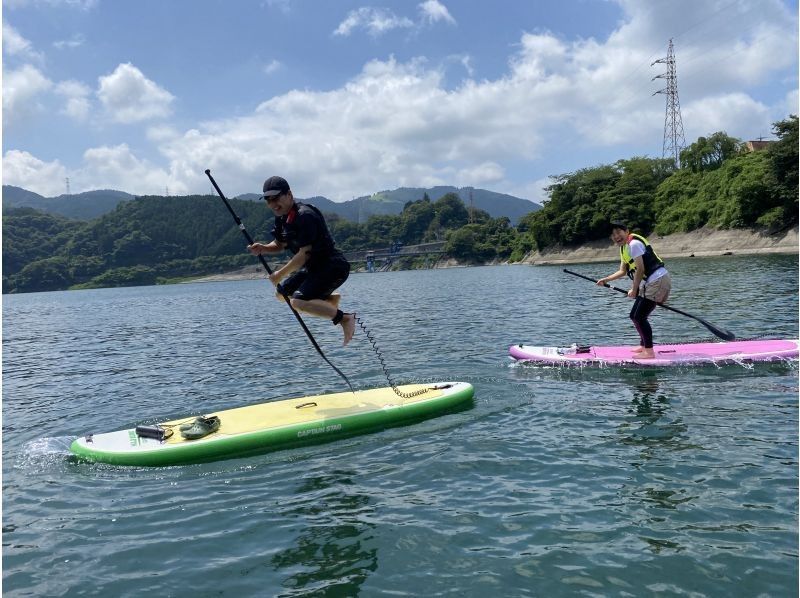 [Kanagawa, Ashigara, Lake Tanzawa] Groups of 7-8 people Private SUP tour to deep mountains!